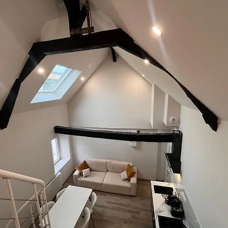 شقة Cocon Mayennais - Loft Balneo - Loveroom